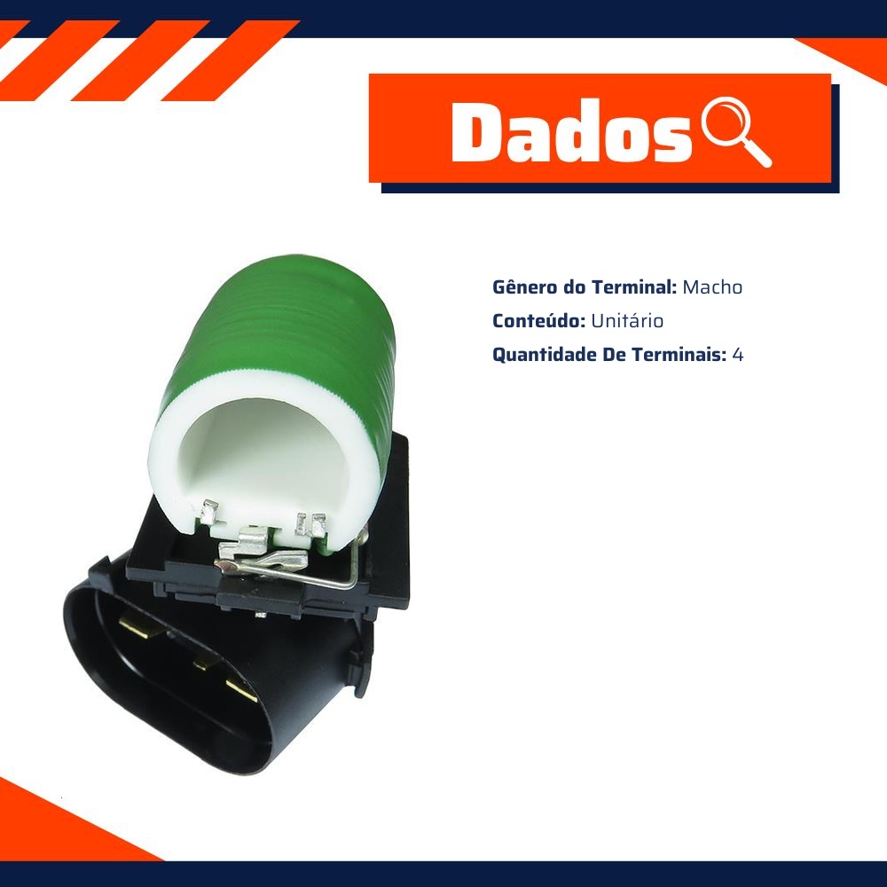 Resistência para Chevrolet Meriva - Gauss - GE3006