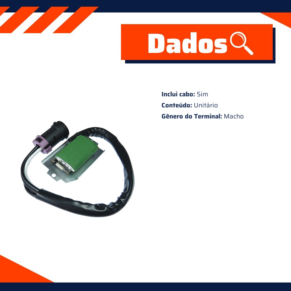 Resistência para Ford Versailles e Volkswagen Santana - Gauss - GE3083