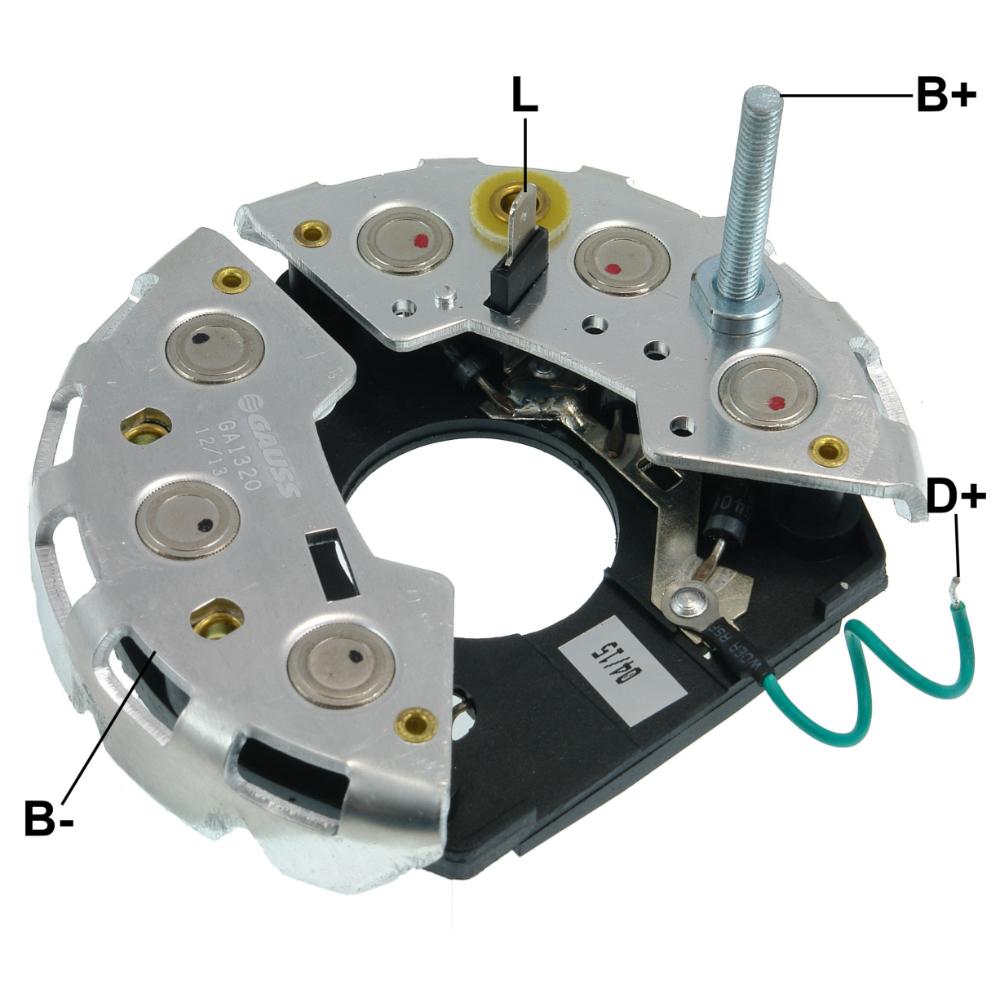 Ponte Retificadora 12V para Chevrolet S10 - Gauss - GA1320
