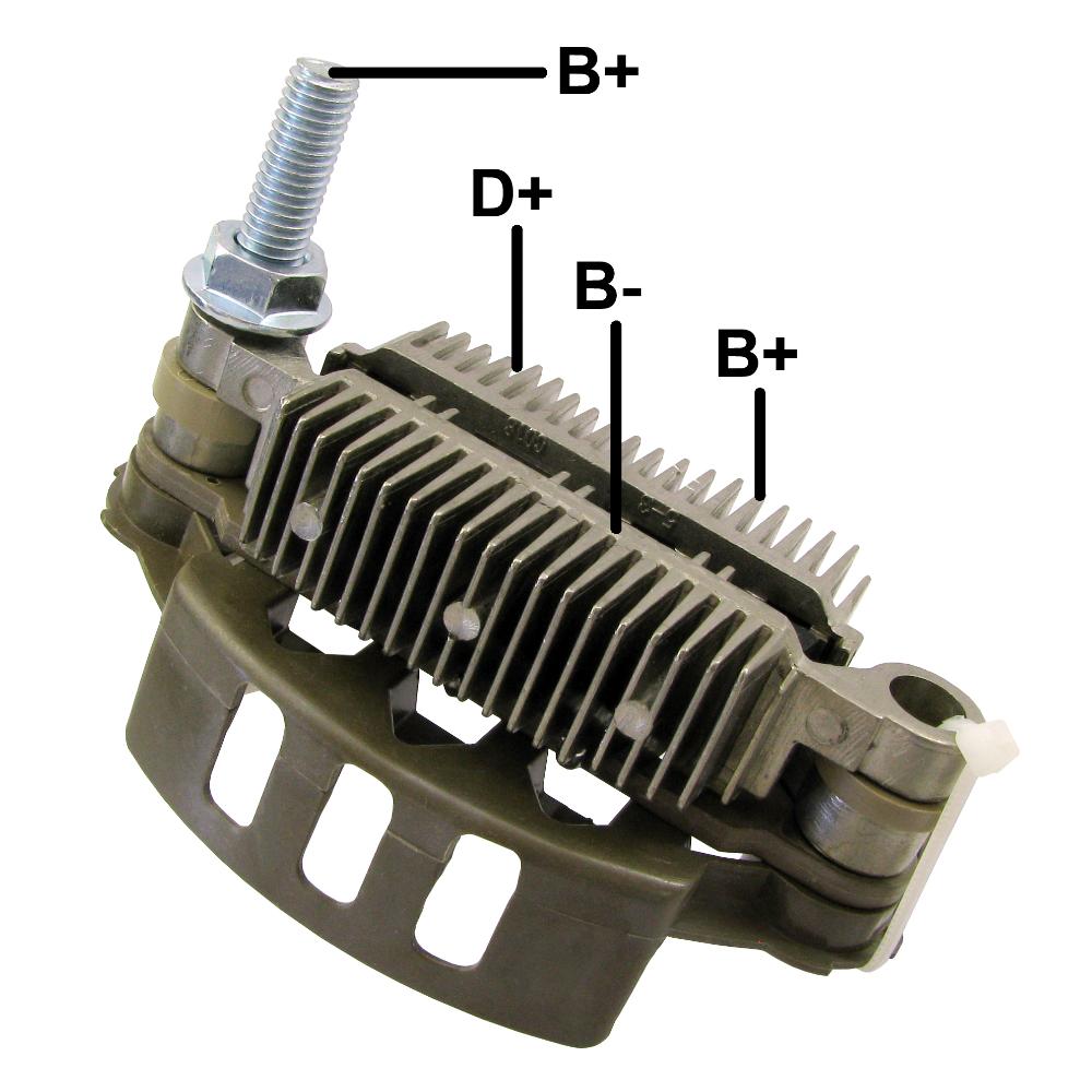 Ponte Retificadora 24V para Volvo VM 210 R e VM 260 - Gauss - GA1340