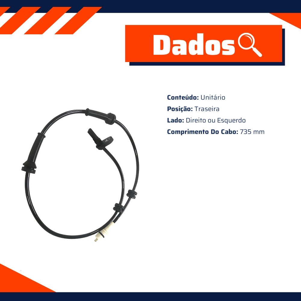 Sensor Abs - Gauss - GS2172