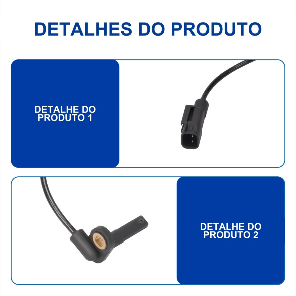 Sensor ABS Dianteiro Esquerdo - Gauss - GS2128