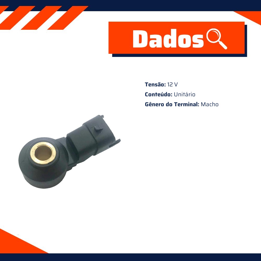 Sensor de Detonação - Gauss - GS5176