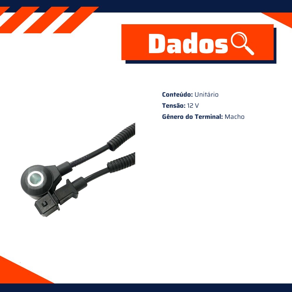 Sensor de Detonação - Gauss - GS5460