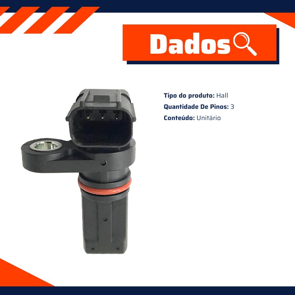 Sensor de Fase para Honda Civic e CR-V - Gauss - GS9338