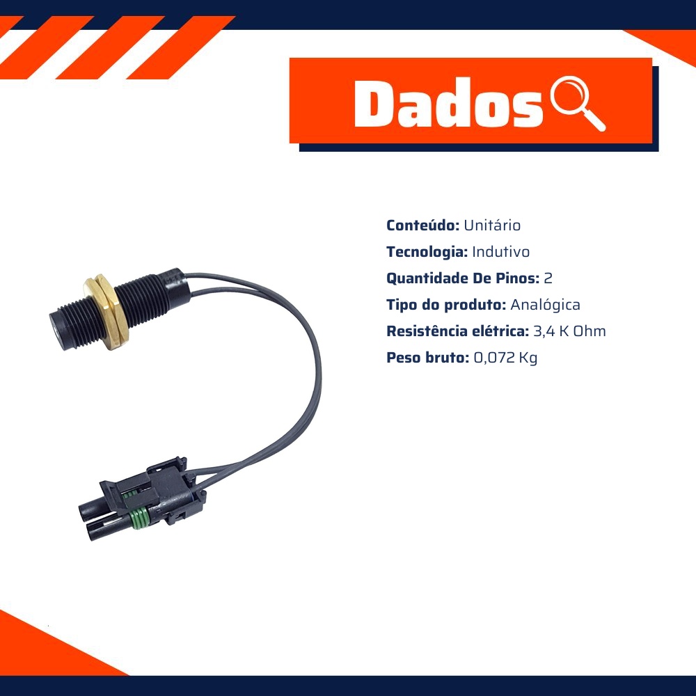 Sensor de Velocidade - Gauss - GS11007