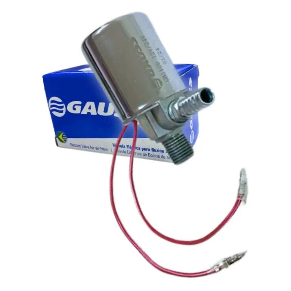 Válvula Elétrica Para Buzina A Ar 12/24V - Gauss - GB1109