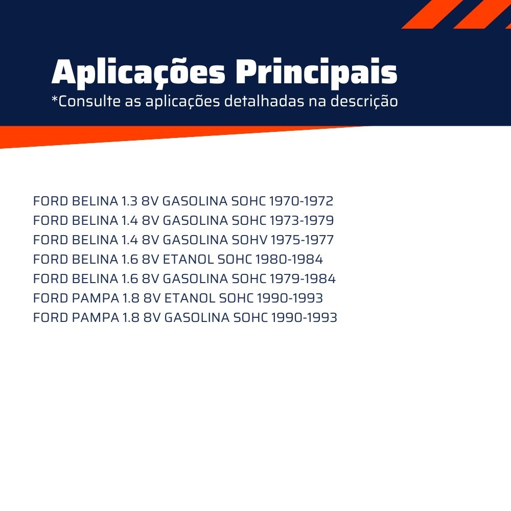 Vela de Ignição para Ford Belina e Pampa - Gauss - GV6P05