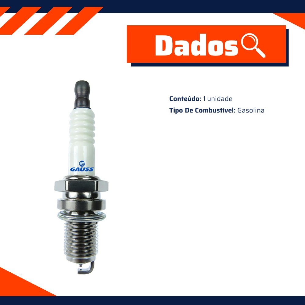 Vela de Ignição para Honda CB 300 e XRE 300 - Gauss - GV8R27-09