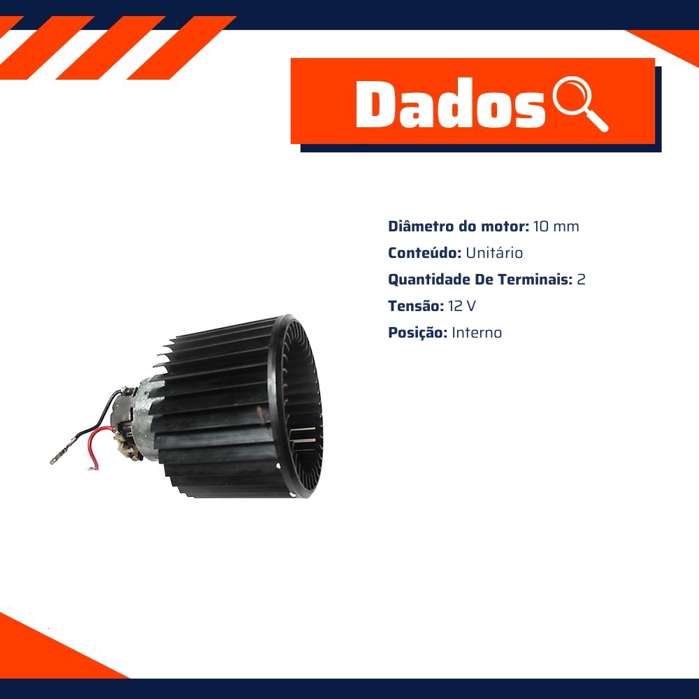 Motor do Ventilador Interno - Gauss - GE4238