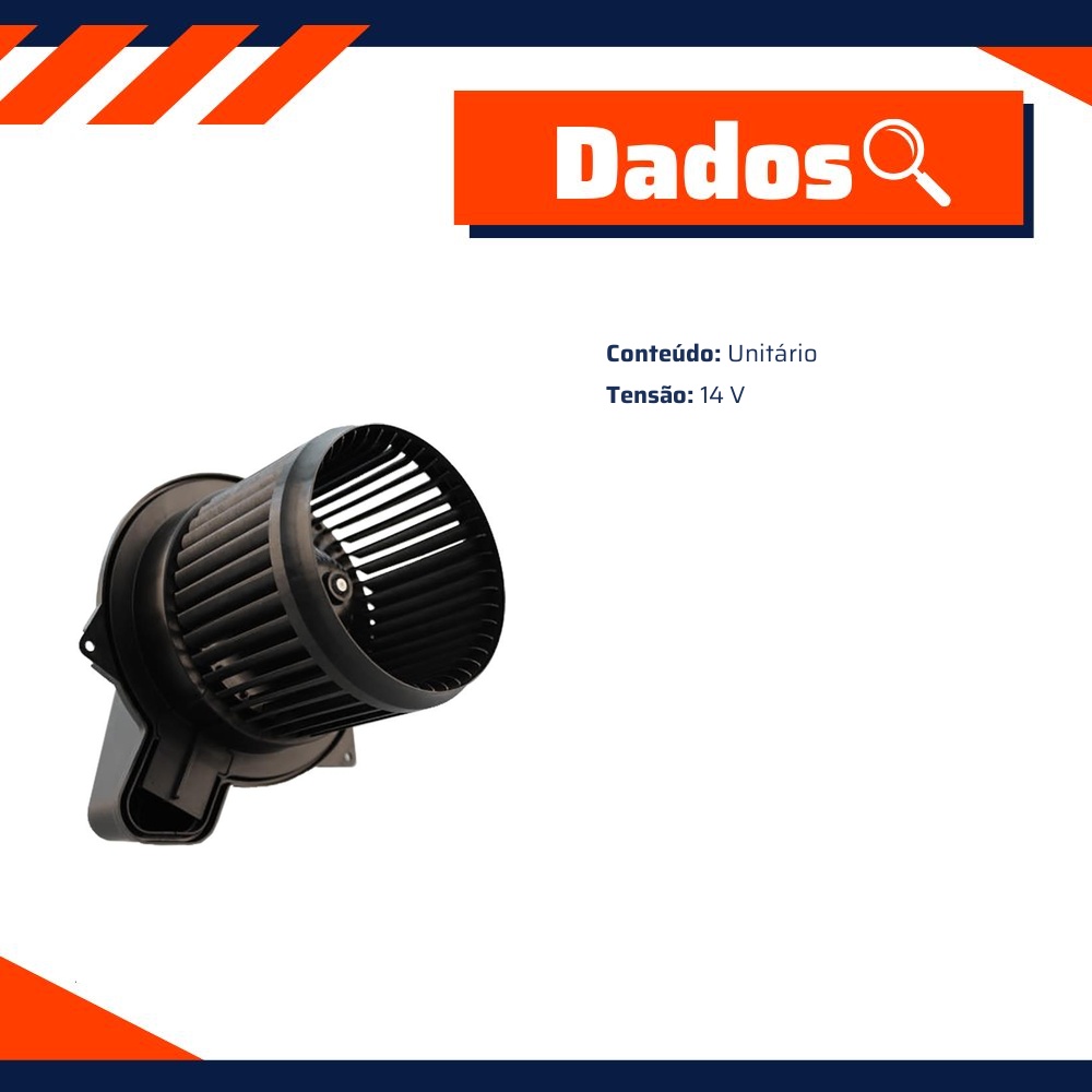 Motor do Ventilador Interno - Gauss - GE4347