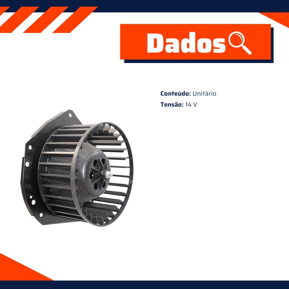 Motor do Ventilador Interno - Gauss - GE4662