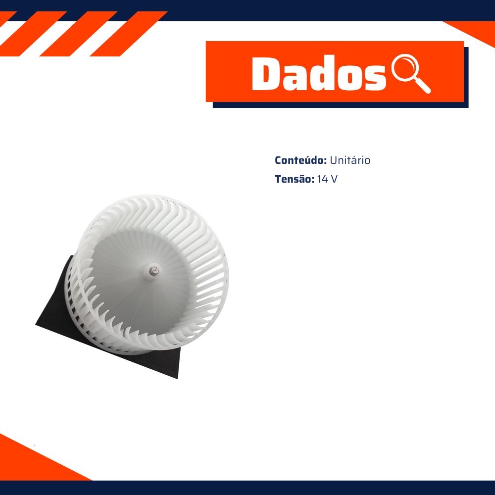 Motor do Ventilador Interno para Chevrolet Vectra - Gauss - GE4837