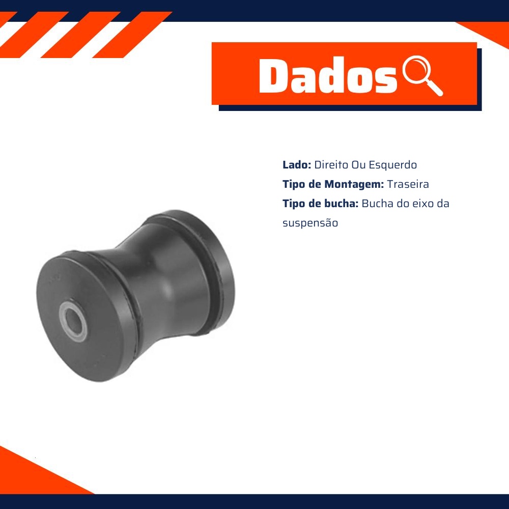 Bucha Eixo Traseiro - Cobra Automotiva - B1003