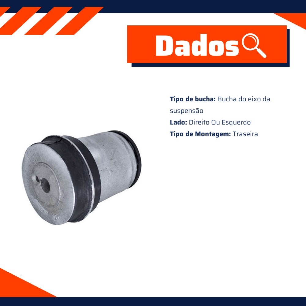 Bucha Eixo Traseiro - Cobra Automotiva - B1138