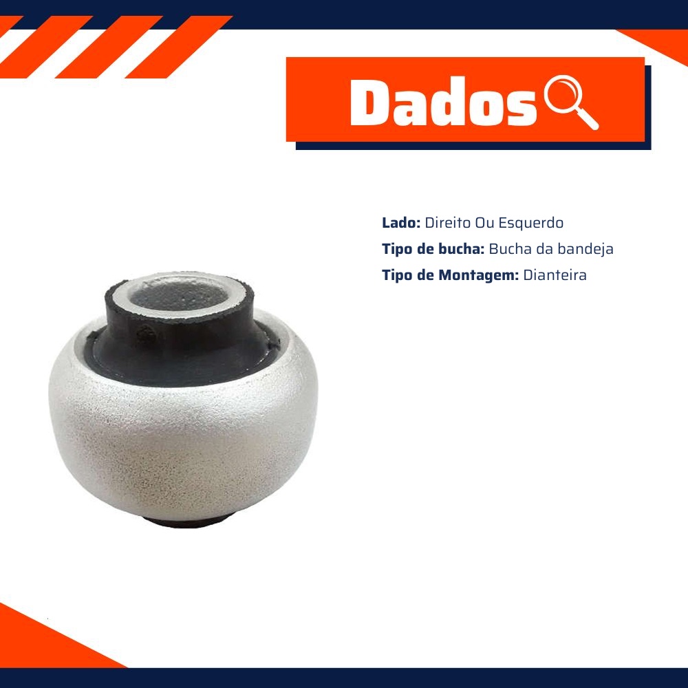 Bucha Dianteira Bandeja Dianteira para Citroen C3 e C3 Picasso - Cobra Automotiva - B4060 C