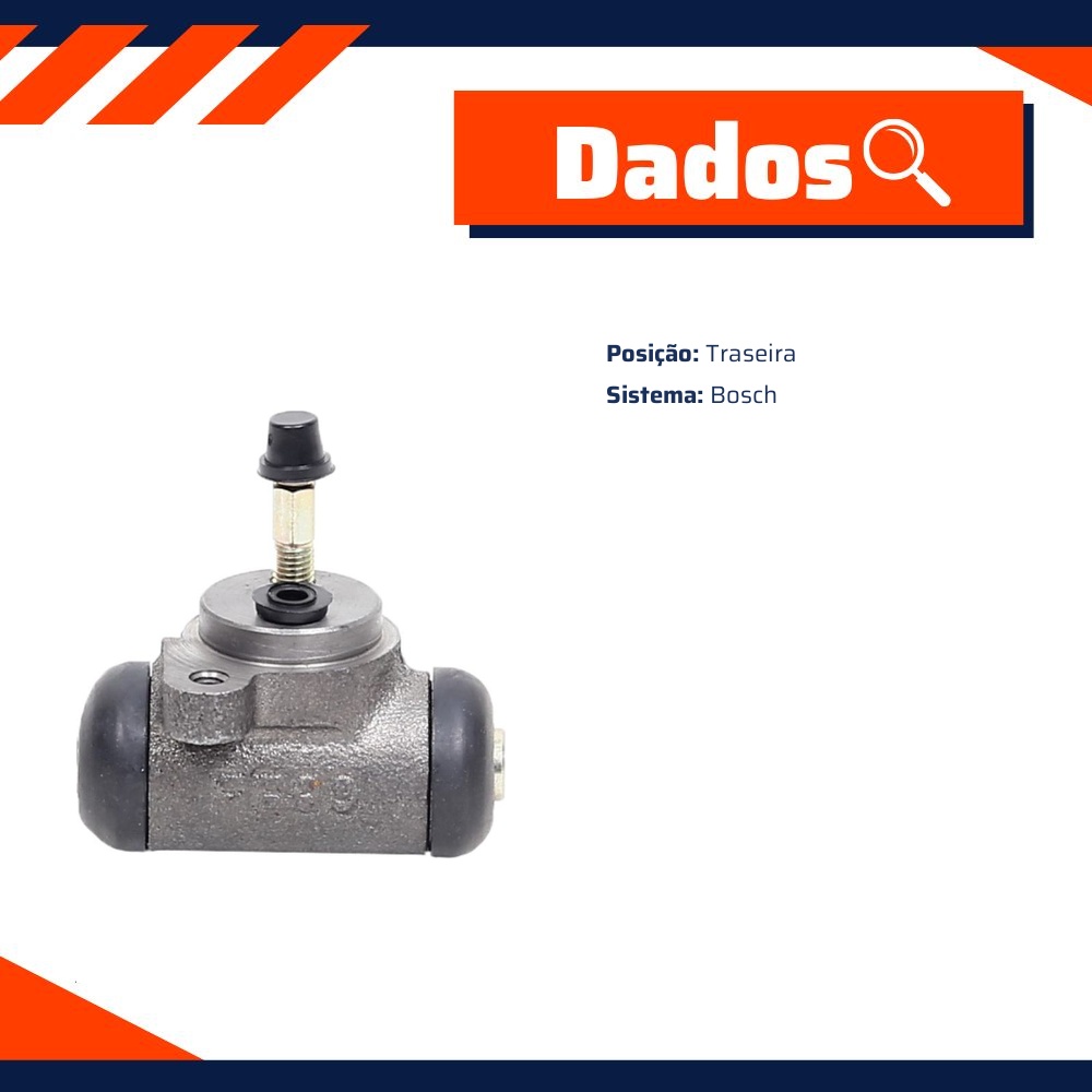 Cilindro Roda Traseiro - Cobra Automotiva - CF2050 / PRCF2050