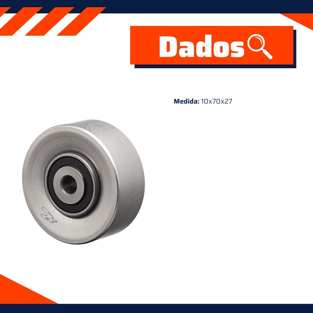 Polia Tensora Correia Alternador para Hyundai Santa Fé - Cobra Automotiva - POFE107026