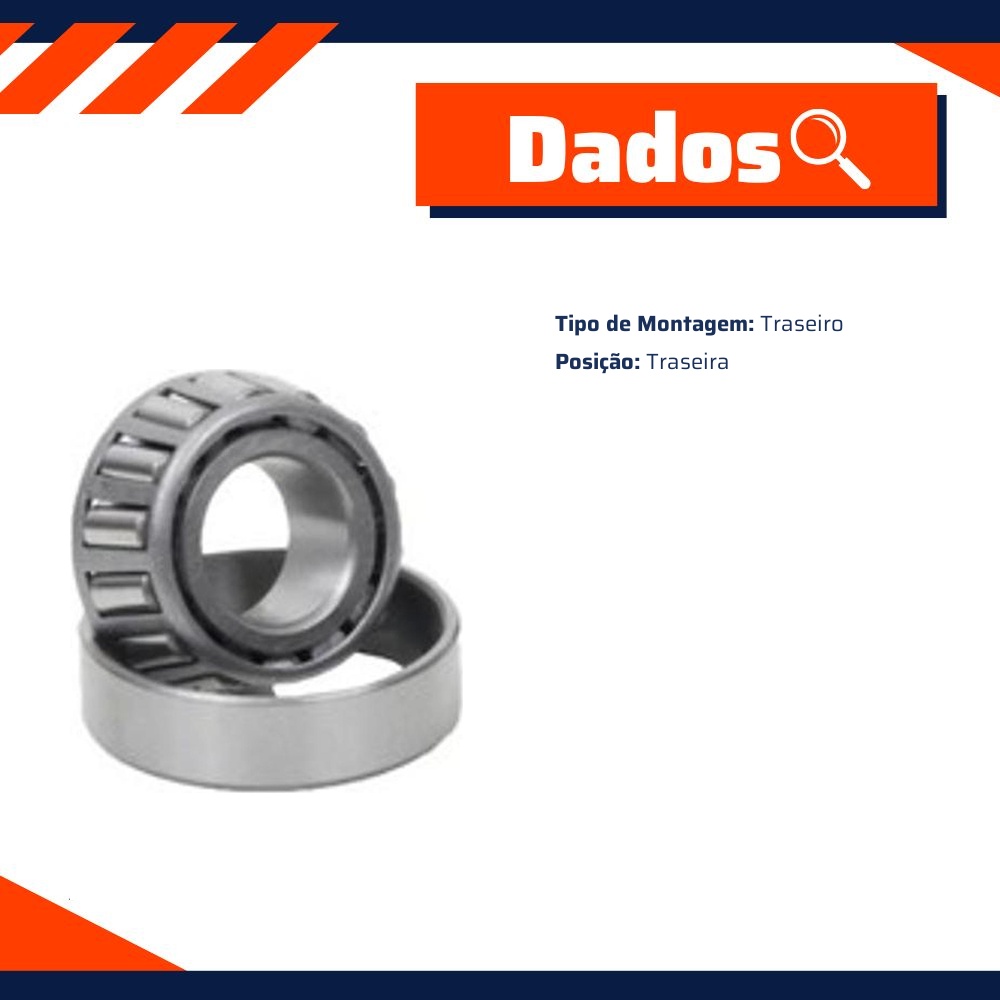 Rolamento Diferencial para Toyota Hilux e Hilux SW4 - Cobra Automotiva - TR 070803 C