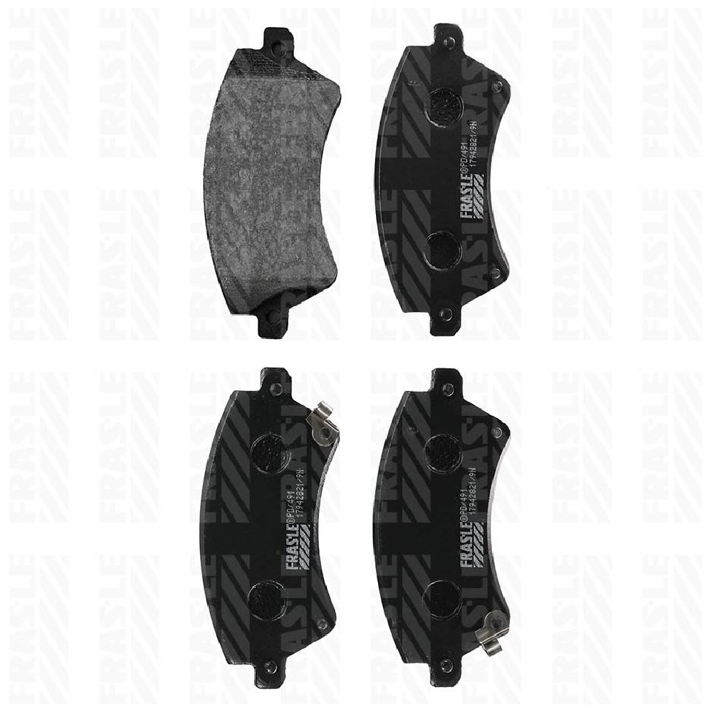 Pastilha de Freio Dianteira para Toyota Corolla e Fielder - Fras-le - PD/491