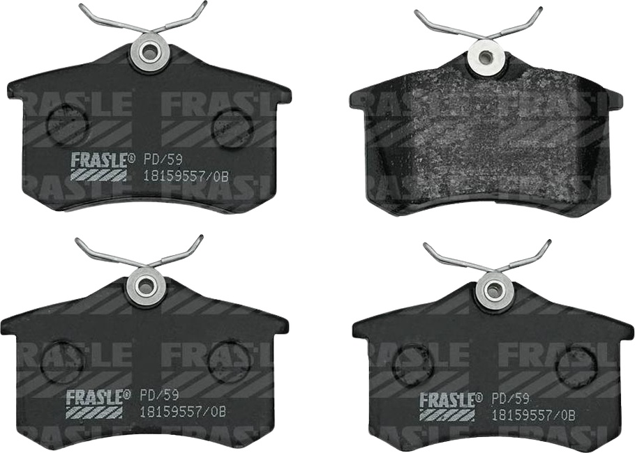 Jogo Pastilha de Freio Traseiro - Fras-le - PD/59