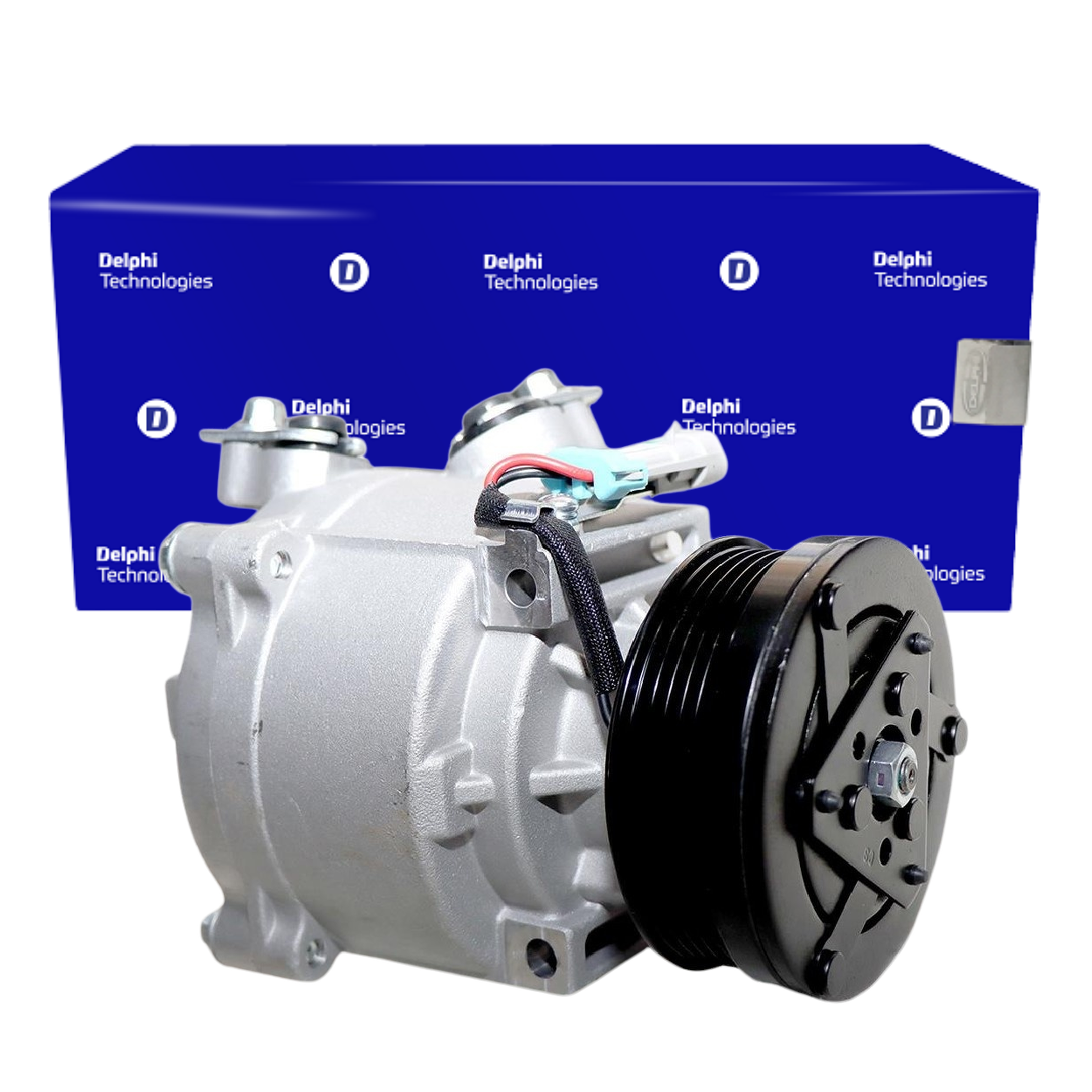 Compressor Ar Condicionado ONIX PRISMA COBALT 1.4 1.8 SPIN 1.8 - Delphi - CS20569