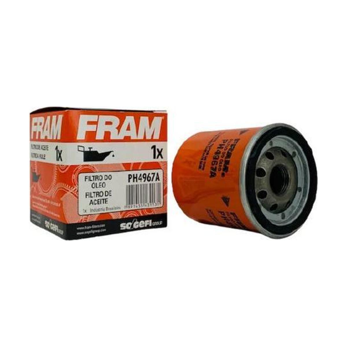 Filtro de Óleo Lubrificante - Fram - PH4967A