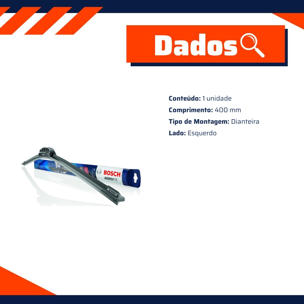 Palheta Limpador Para-brisa - Bosch - 3 397 006 890