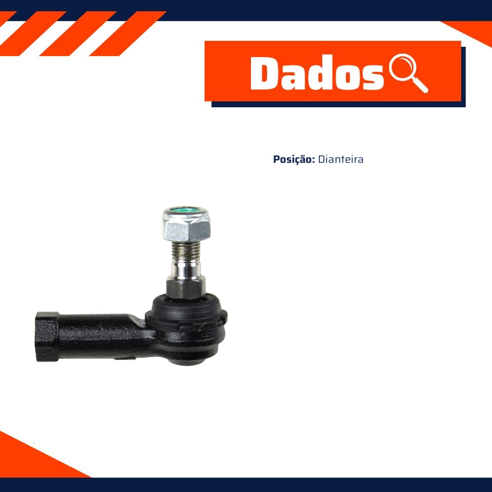 Terminal Direção Interno Honda Fourtrax Trx 420 para Honda TRX 420 FOURTRAX - Viemar - 335518
