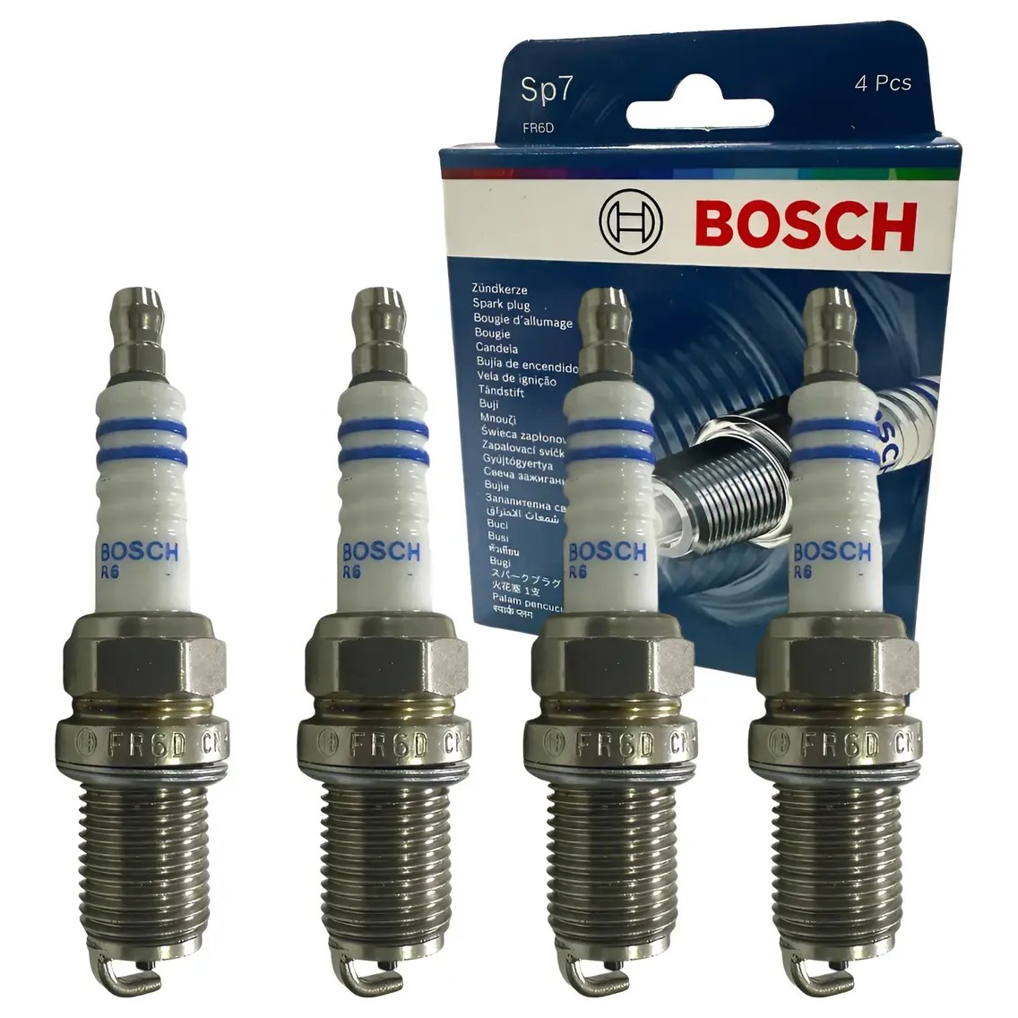 Kit 4 Vela de Ignição - Bosch - F000KE0P07