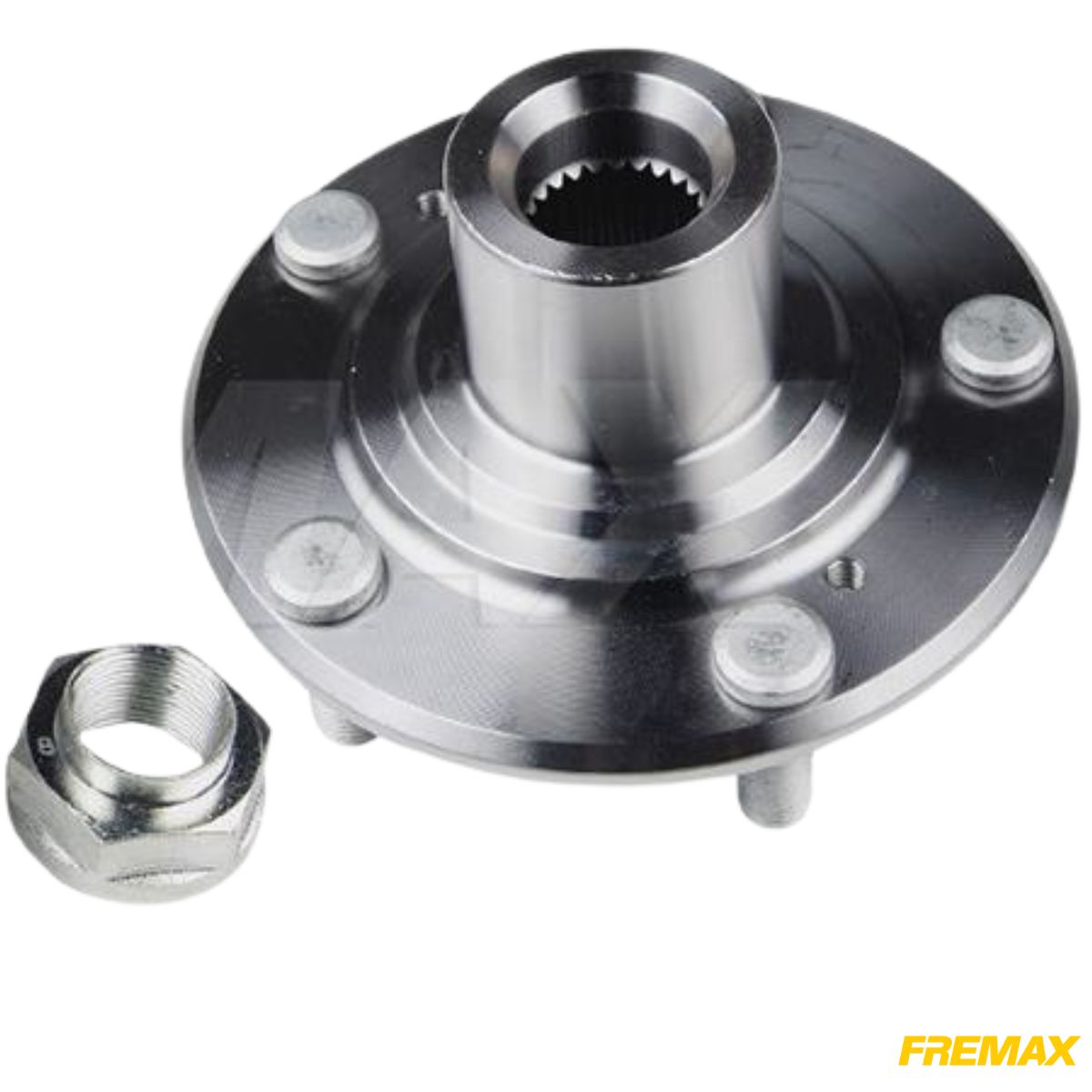 Cubo de Roda Dianteiro 5 Furos sem Rolamento sem ABS para Honda Accord e Civic - Fremax - FWB0700