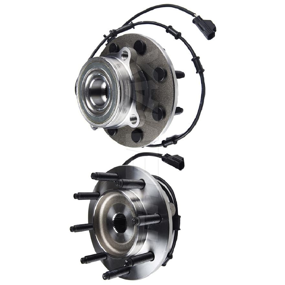 Cubo de Roda Dianteiro Direito ou Esquerdo 8 Furos com Rolamento e ABS para Dodge RAM 2500 - Fremax - FWB0661