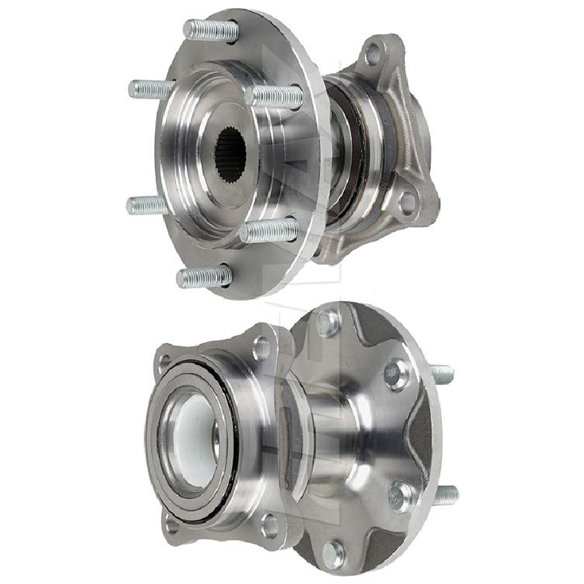 Cubo de Roda Dianteiro 6 Furos com Rolamento e ABS para Toyota Hilux e Hilux SW4 - Fremax - FWB0568KT