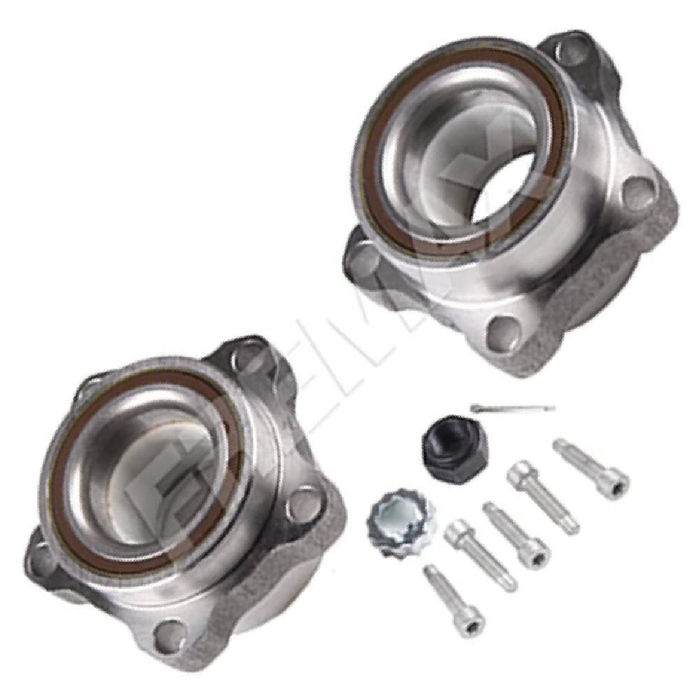 Cubo de Roda Dianteiro Direito ou Esquerdo 5 Furos com Rolamento sem ABS para Ford Transit - Fremax - FWB0318