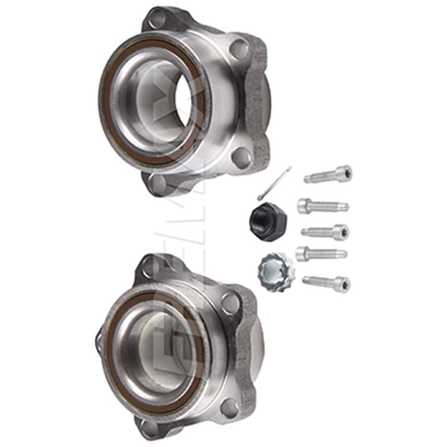 Cubo de Roda Dianteiro Direito ou Esquerdo 5 Furos com Rolamento sem ABS para Ford Transit - Fremax - FWB0318