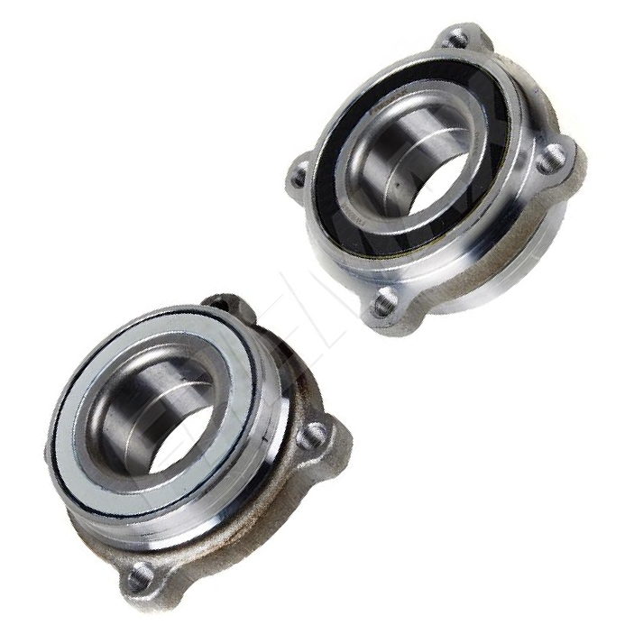 Cubo de Roda Traseiro Direito ou Esquerdo 4 Furos com Rolamento sem ABS para BMW X1 - Fremax - FWB0969