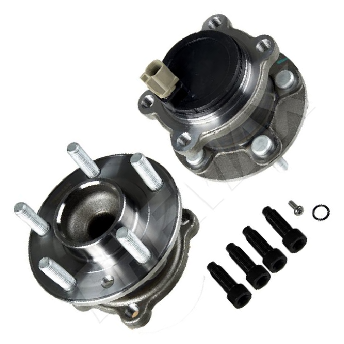 Cubo de Roda Traseiro Direito ou Esquerdo 5 Furos com Rolamento e ABS para Volvo V40 - Fremax - FWB0839