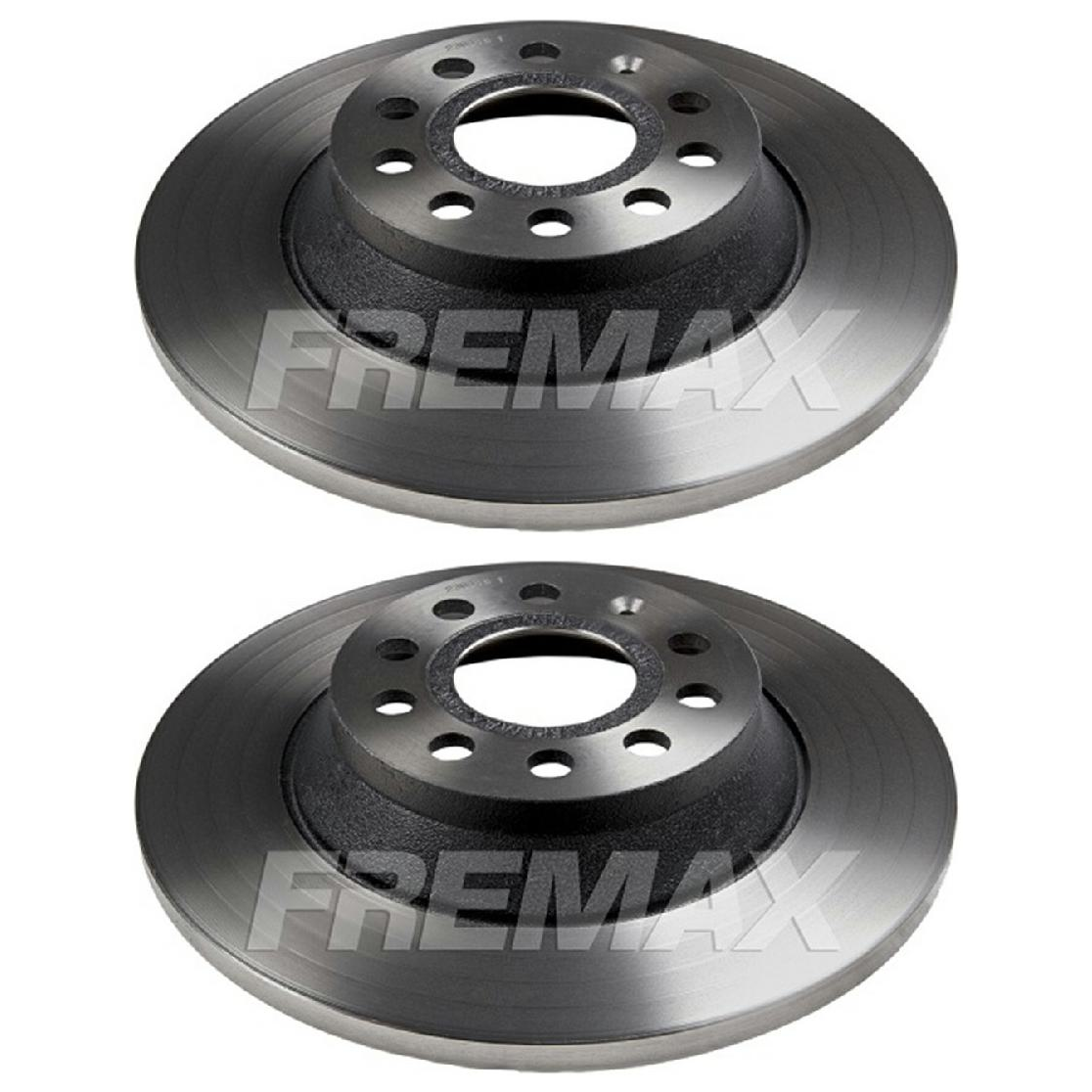 Par de Discos de Freio Sólido Traseiro para Sistema Teves - Fremax - BD5642