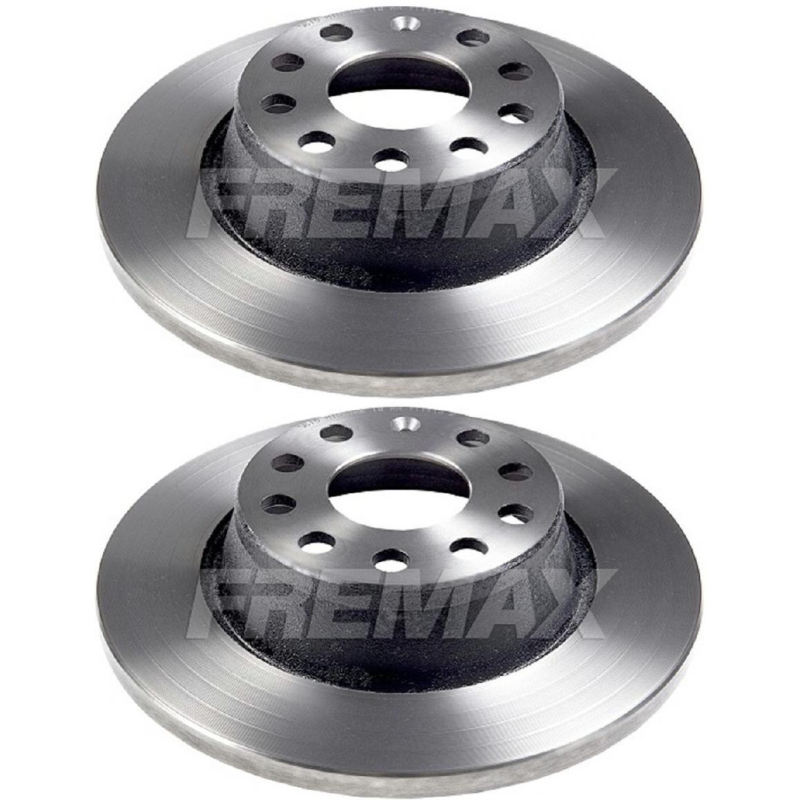 Par de Discos de Freio Sólido Traseiro para Sistema TRW - Fremax - BD5619