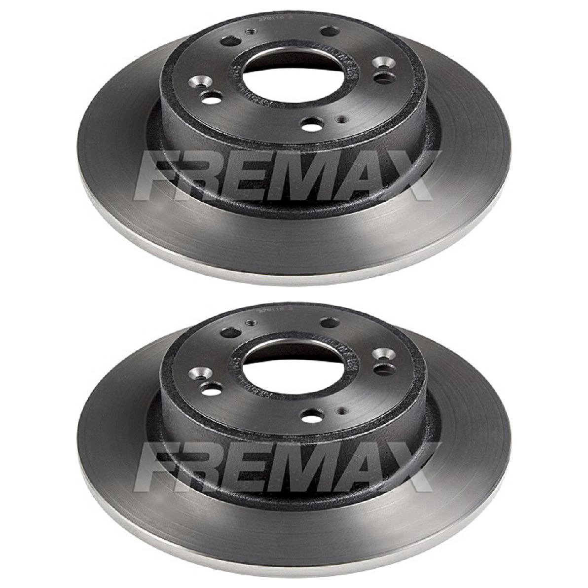 Par de Discos de Freio Sólido Traseiro - Fremax - BD4425
