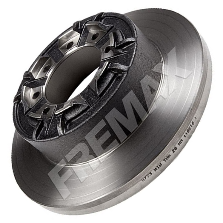 Disco de Freio Sólido Traseiro 1 Unidade - Fremax - BD8773