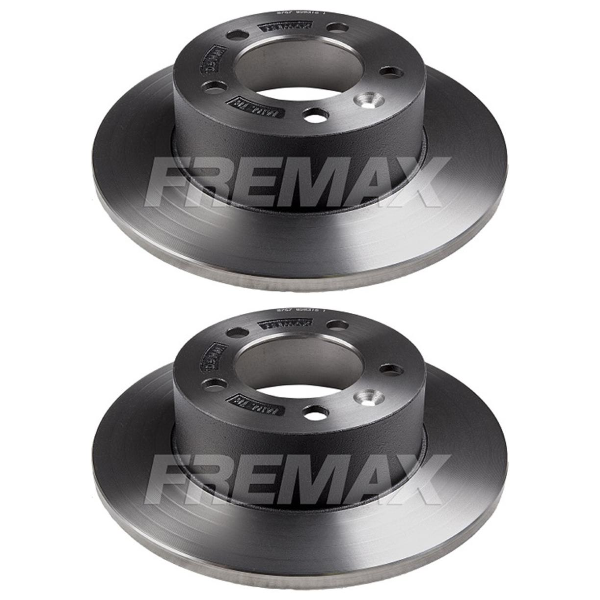 Par de Discos de Freio Sólido Traseiro - Fremax - BD8767