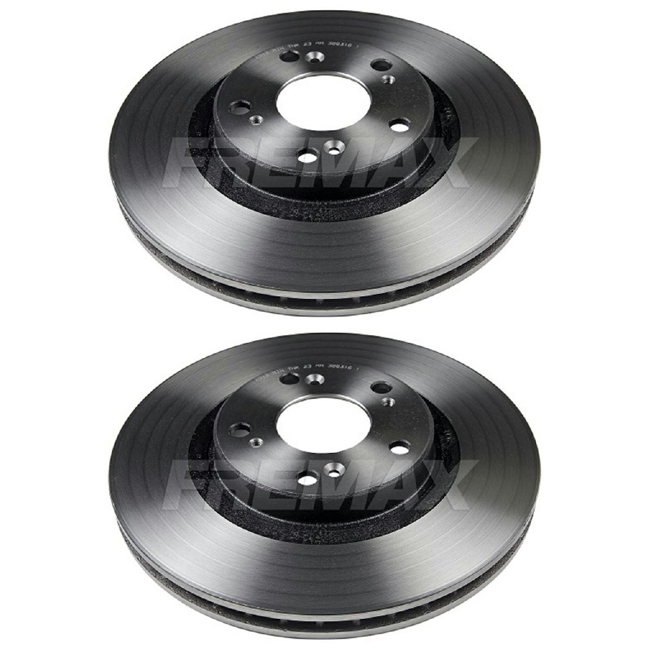 Par de Discos de Freio Ventilado Dianteiro - Fremax - BD2912