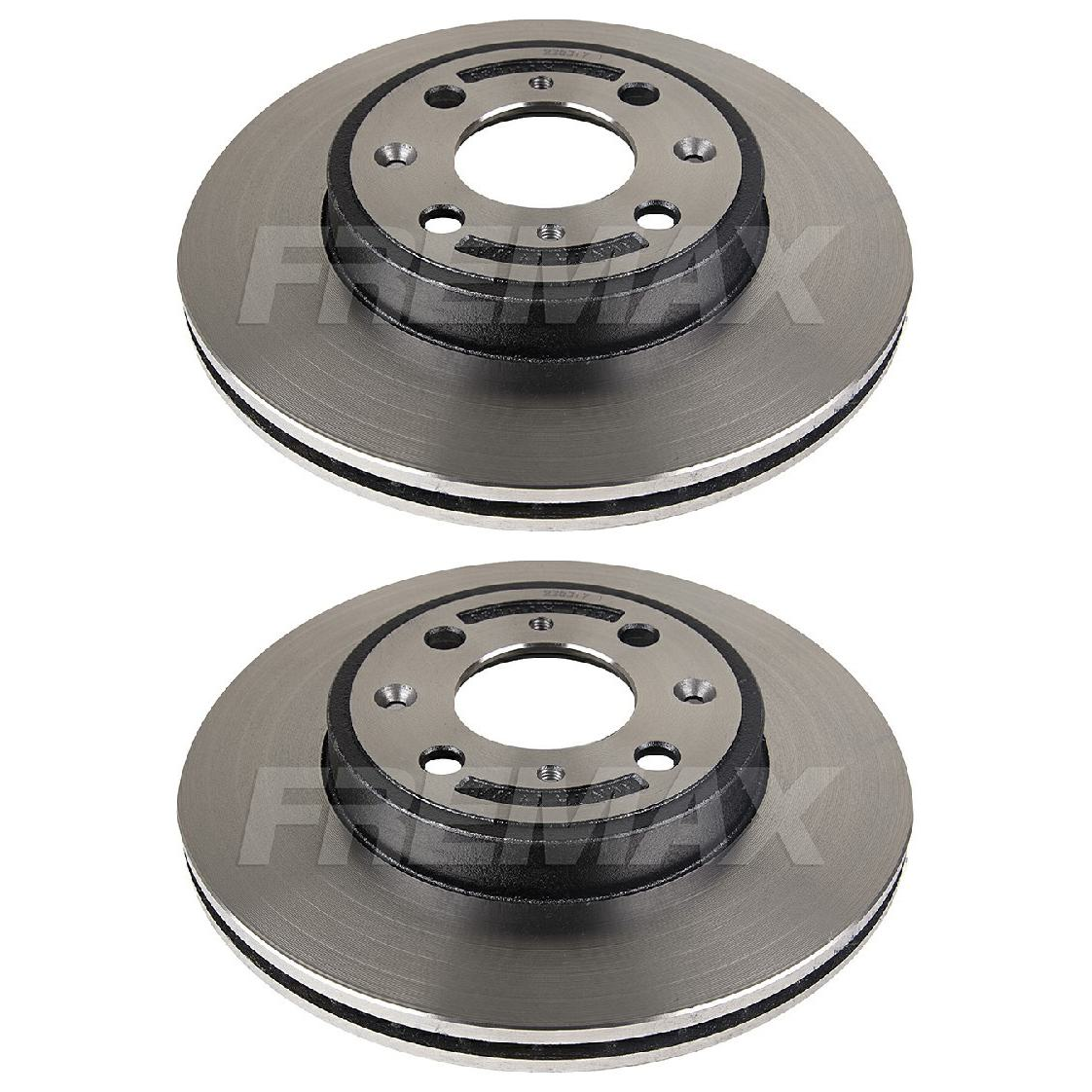 Par de Discos de Freio Ventilado Dianteiro - Fremax - BD1256