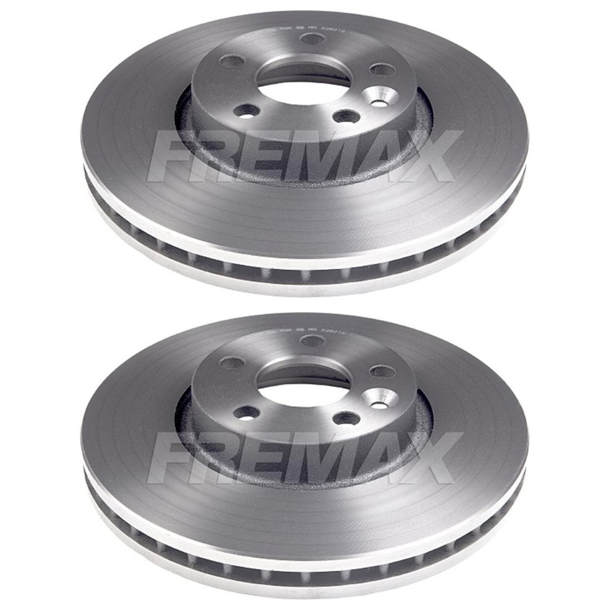 Par de Discos de Freio Ventilado Dianteiro - Fremax - BD6765