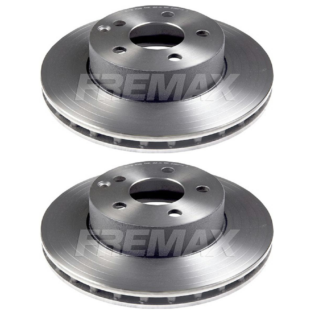 Par de Discos de Freio Ventilado Dianteiro - Fremax - BD6476