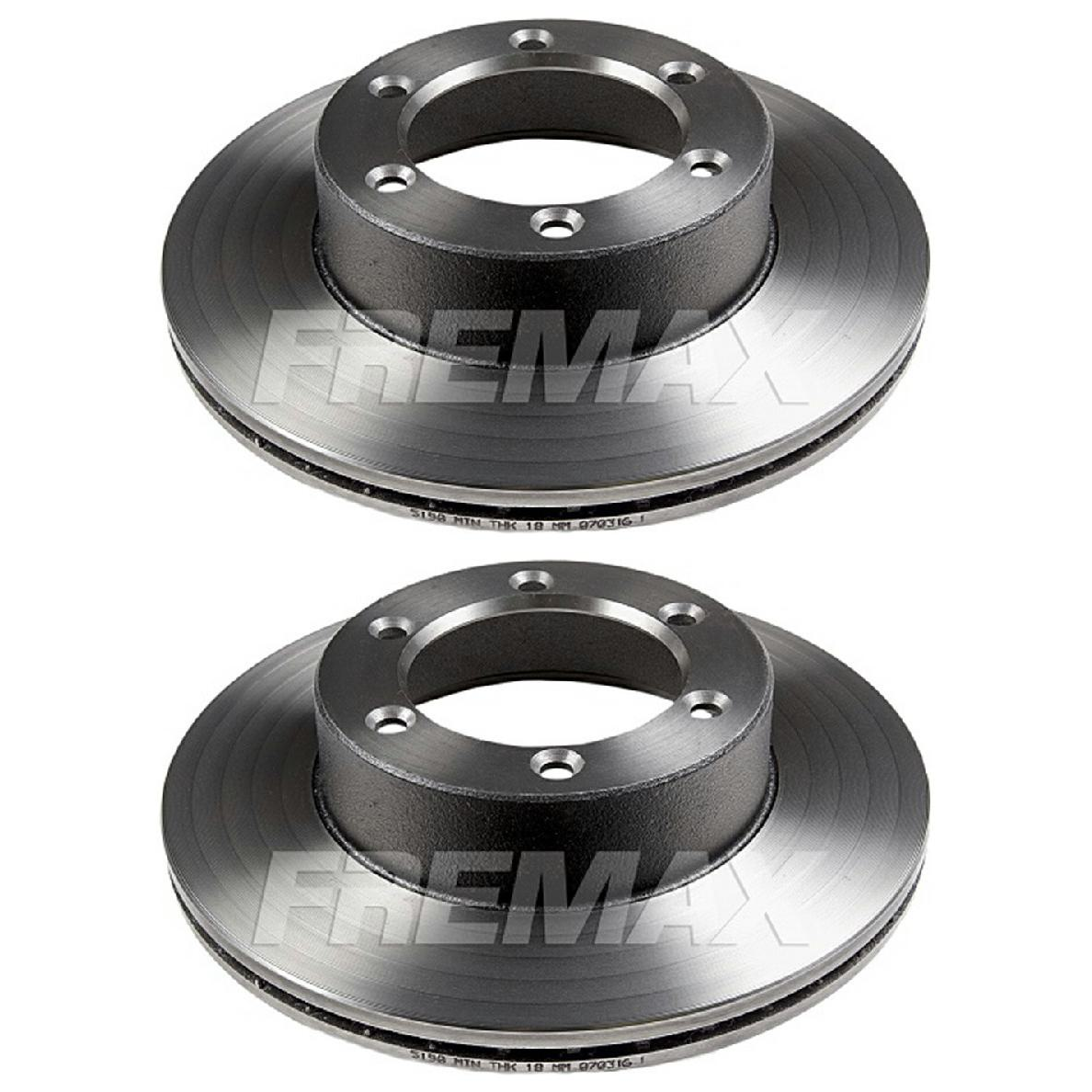 Par de Discos de Freio Ventilado Dianteiro - Fremax - BD5190