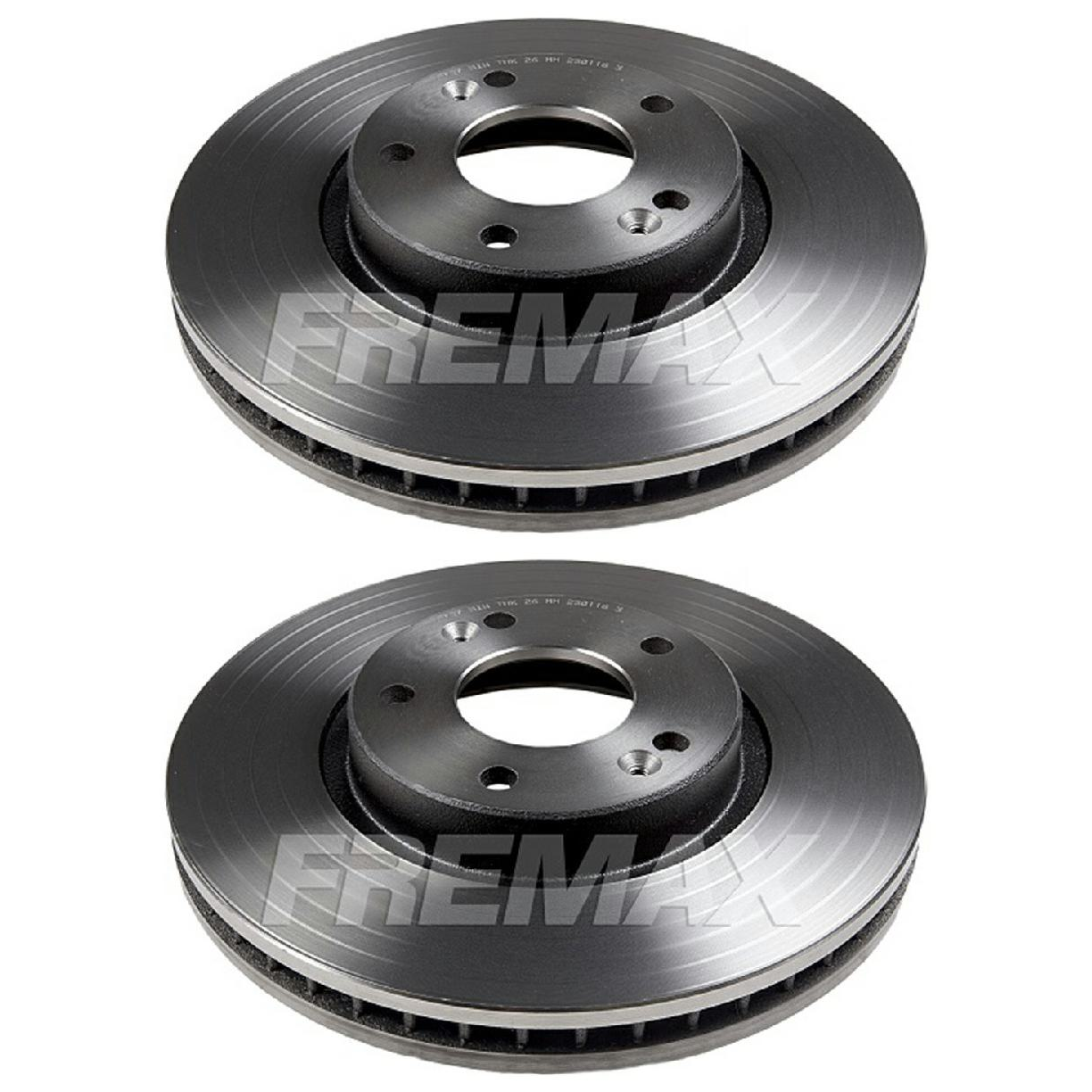 Par Disco de Freio Dianteiro para Hyundai Santa Fé - Fremax - BD5107