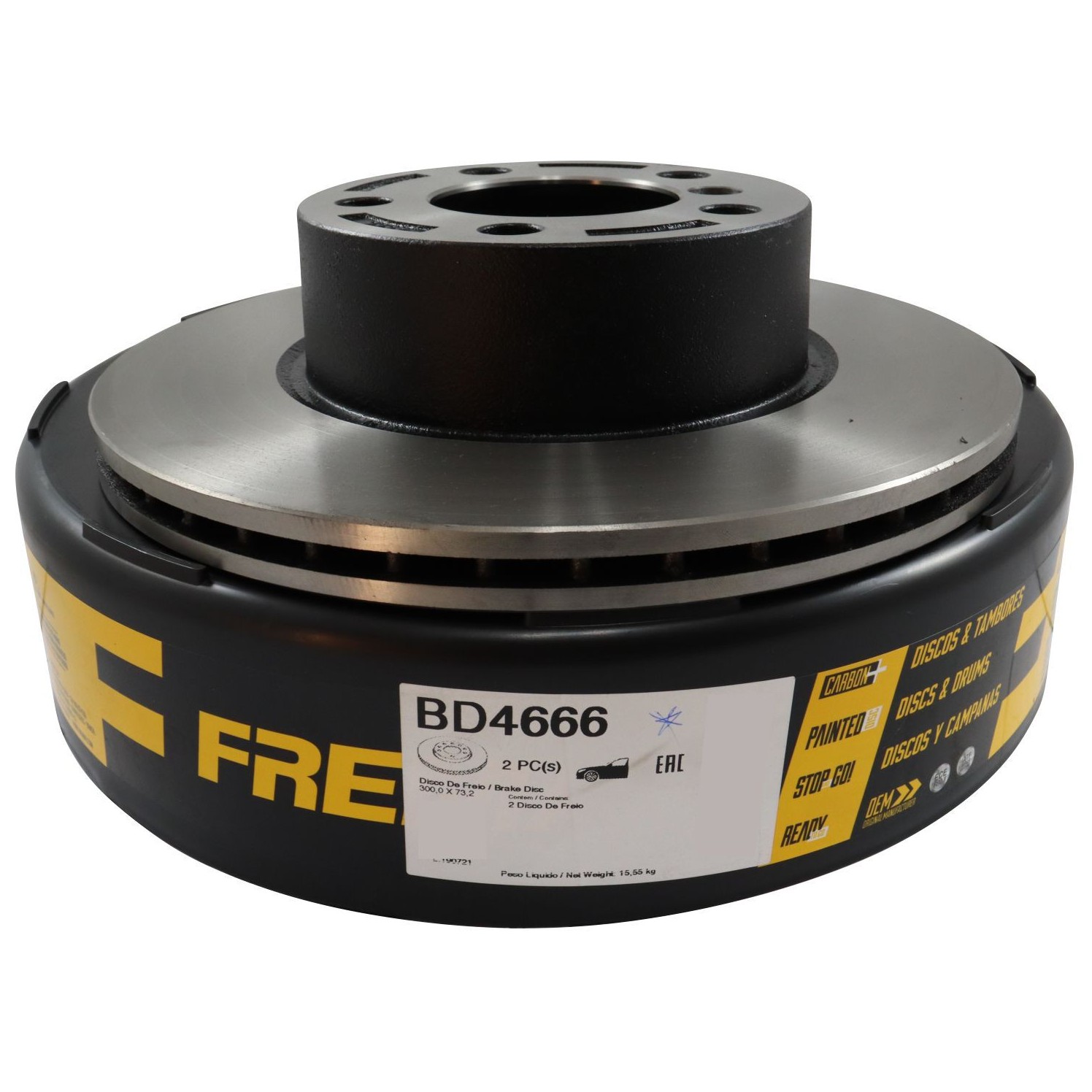 Par de Discos de Freio Ventilado Dianteiro - Fremax - BD4666