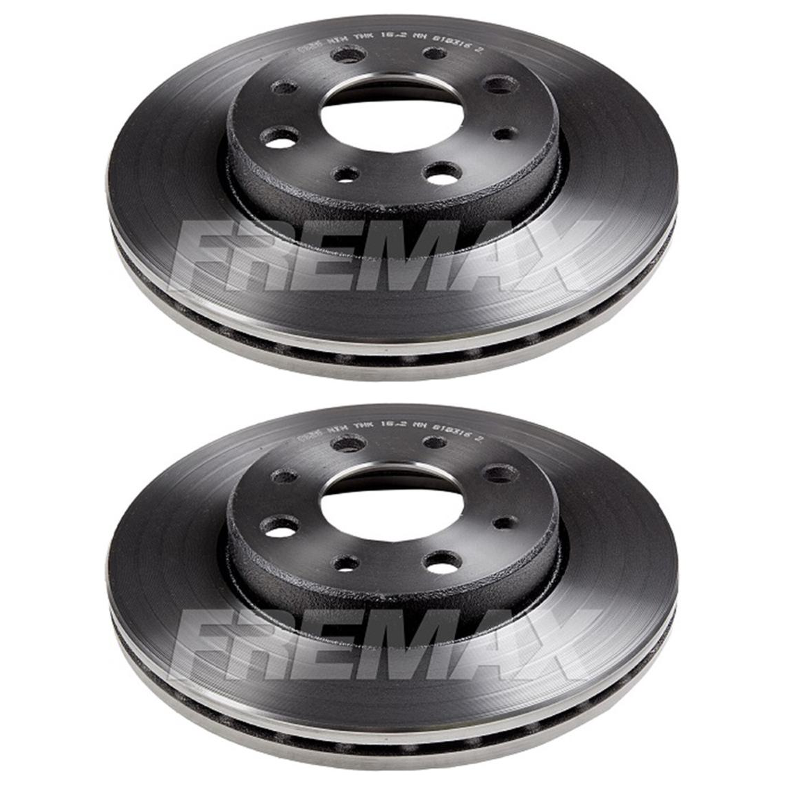 Par de Discos de Freio Ventilado Dianteiro - Fremax - BD8929